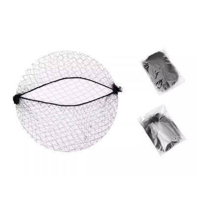 New 100pcs Black Invisible Hair Nets for Food Service, Ballet Bun, and Wig Wear