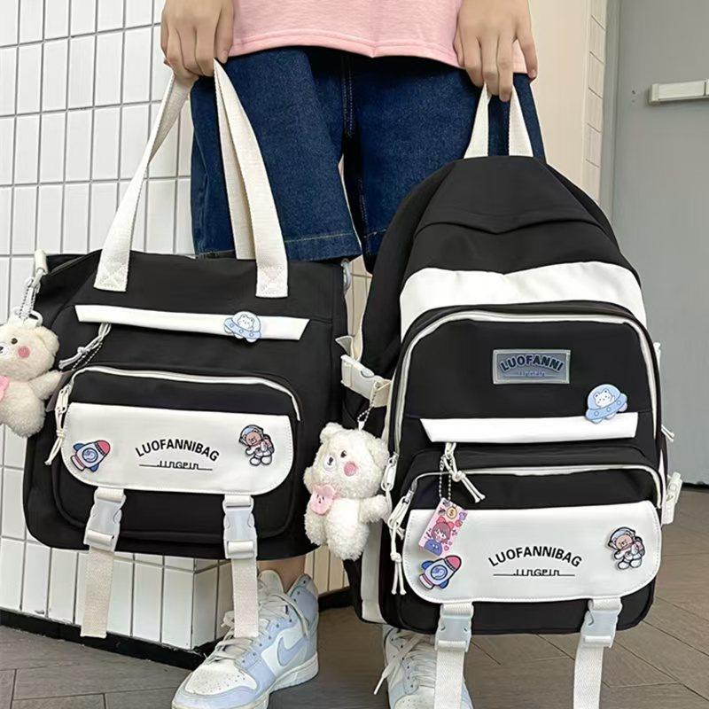 Versatile and Durable, Primary School Students, Junior High School Students, Large-capacity Backpack, Tutoring Bag, Breathable and Lightweight
