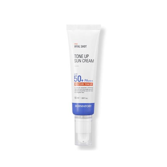 

DERMATORY Pro Hyal Shot Tone Up Солнцезащитный крем SPF50+ PA+++ 50 мл