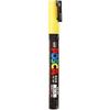 Uni Pigment Uni Posca Peen Veesbaasil Marker, Ots, Kollane, PC3M.2