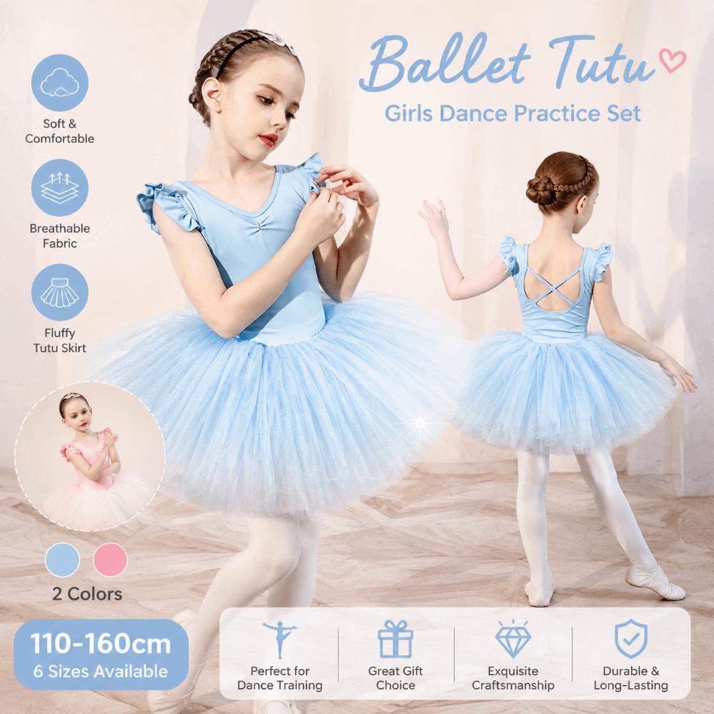 Sleeveless Ballet Costume Dress Cross Strap Gymnastics Dance Leotard Ballerina Fairy Dress  Grading