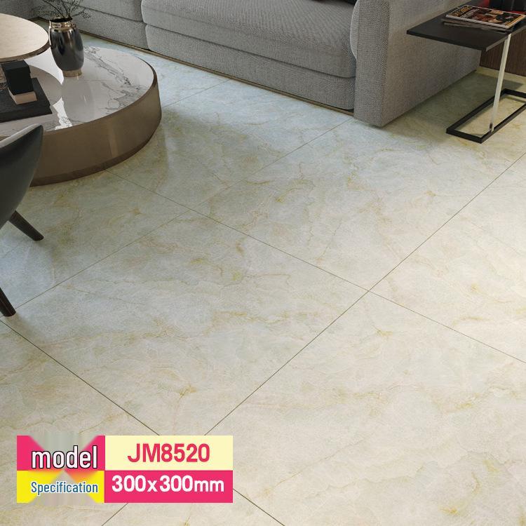 Self-Adhesive PVC Marble Tile Sticker - SPC Stone Plastic Flooring for Home Renovation