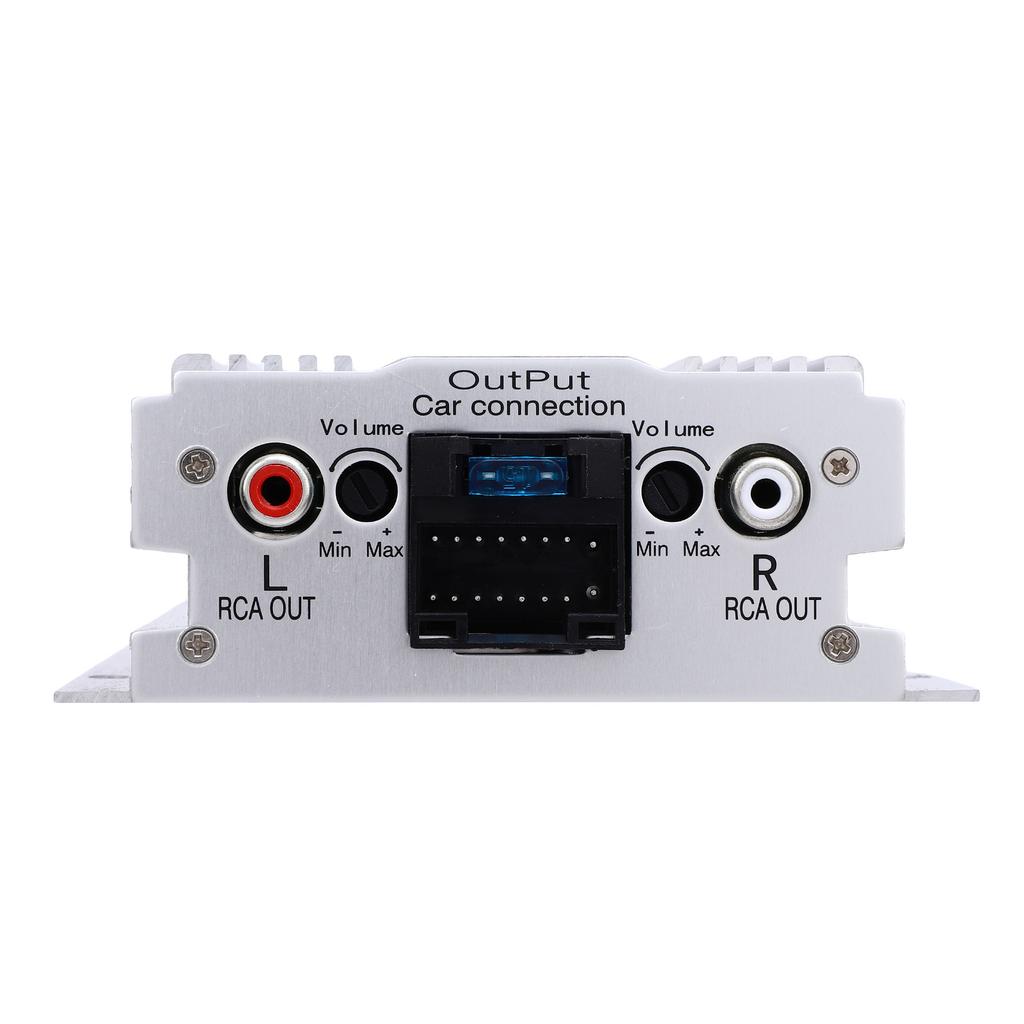 Car Amplifier 4 Channel High Level AB Class DSP Sound Amplifier for Car Subwoofer