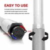 1/2-Inch Drive Click Torque Wrench Professional Torque Wrench 28-210Nm Click Torque Wrench Bicycle Repair Tool for Car Repair