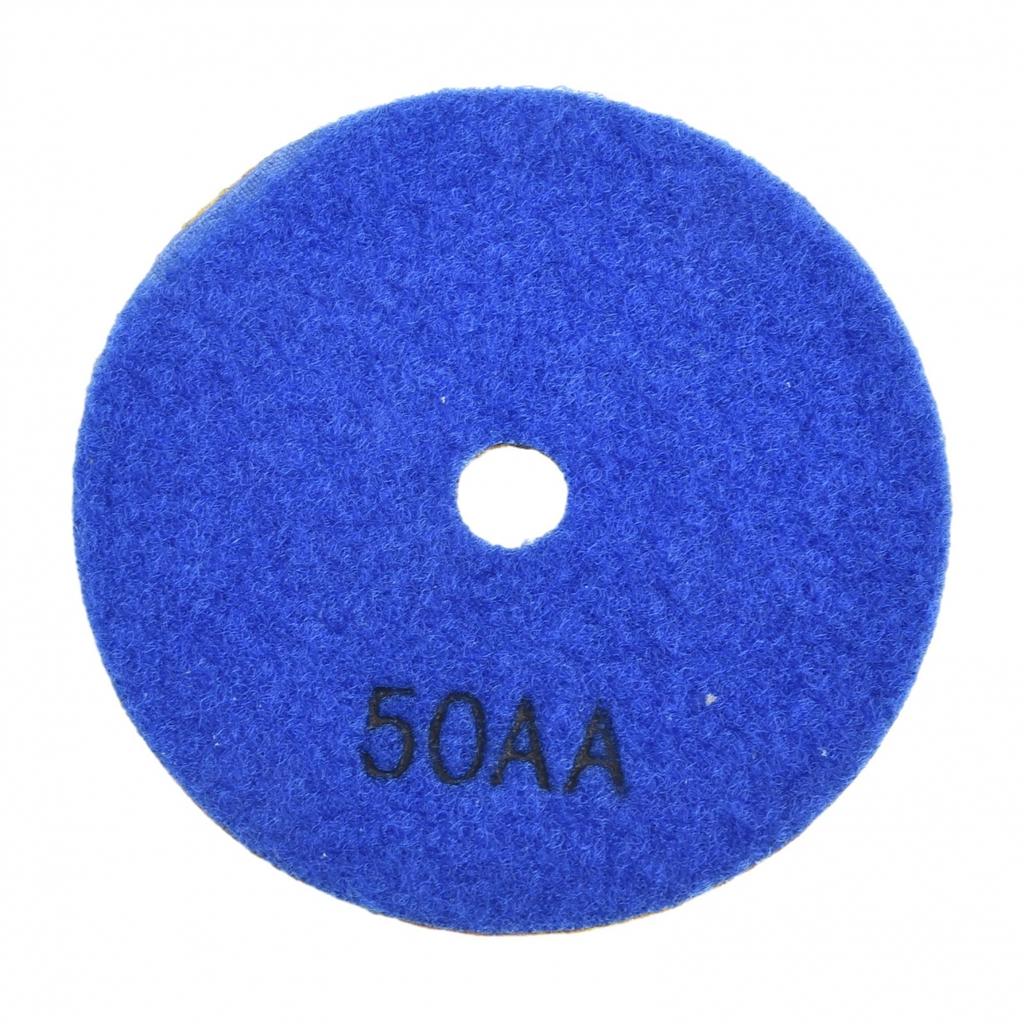 4 Inch Super-Diamond Polishing Pads Copper-Bond Wet For Granite Marble Concrete
