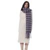New Warm and Thickened Soft Waxy Women's Imitation Cashmere Plaid Scarf Autumn and Winter Temperament Scarf Shawl