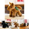Fluffy Horse Plush Toy With Durable Pp Cotton For Kid Room Decoration And Gift