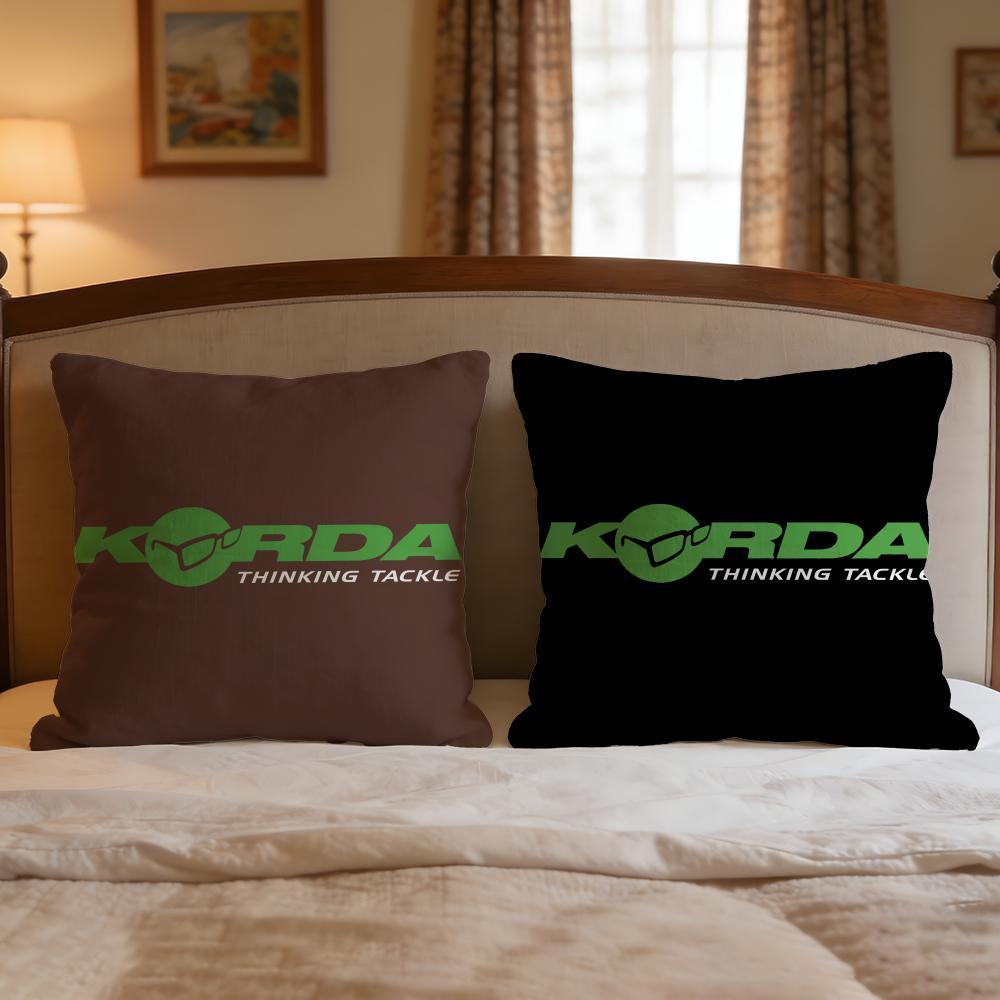 Brand Korda Fishing Cushion Cover 1Pcs Decorative Covers Soft Cushion Case For Sofa Couch Decor 40X40 45X45 Pillowcases