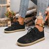 2025 Hot Sale Ladies Shoes Lace-up Women's Vulcanize Shoes Fashion Hollow Out New Plus Size Casual Comfortable Flat Low Heels
