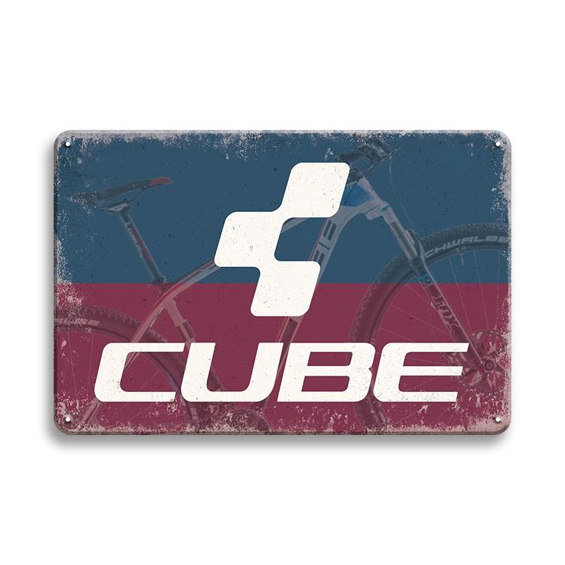 INEED-placa de matrícula Vintage para decoración del hogar, cartel de pared Industrial para garaje, hombre, cueva, bicicleta, pared de tienda, decoración del hogar