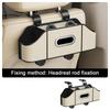 Hanging Hook Headrest Hanging Storage Box With Cup Holder Automotive Storage Rack  Car Backseat