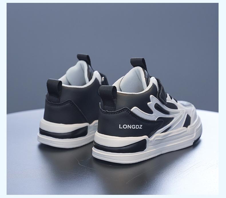 Jungen Herbst 2024 High-Top Rutschfeste Weiche Sohle Skateschuhe für Kinder