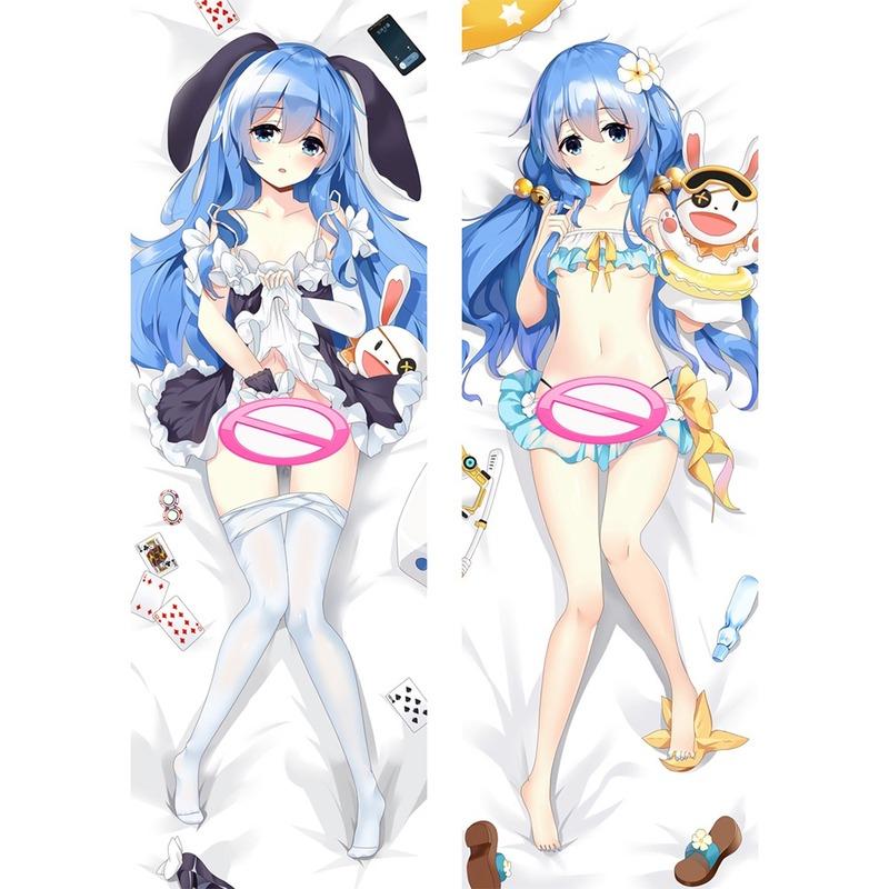 60x180cm Date A Live Dakimakura Cover Himekawa Yoshino Theme Pillowcase Two Side Printed Hugging Body Throw Soft Sofa Cushion Pillow Case