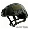 Fast Tactical Helmet, ABS Shell, Adjustable Suspension, 55-60cm Head Circumference, for CS Airsoft, Outdoor Training, Paintball & Cycling