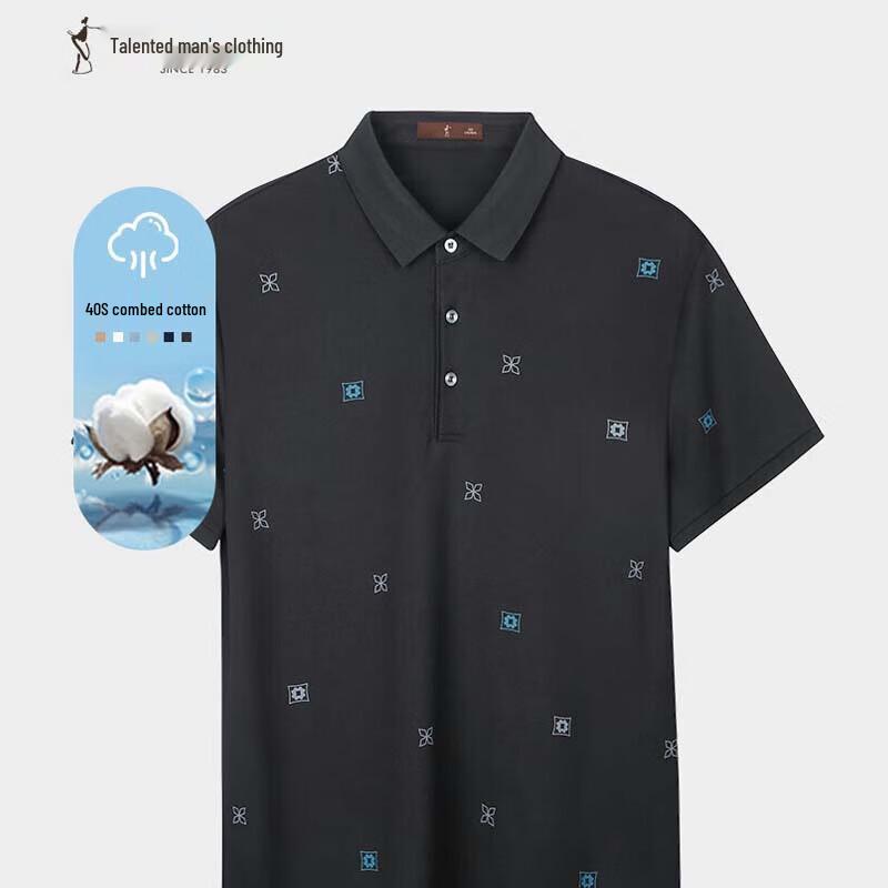 TRIES Men s Summer Breathable Polo Shirt 46