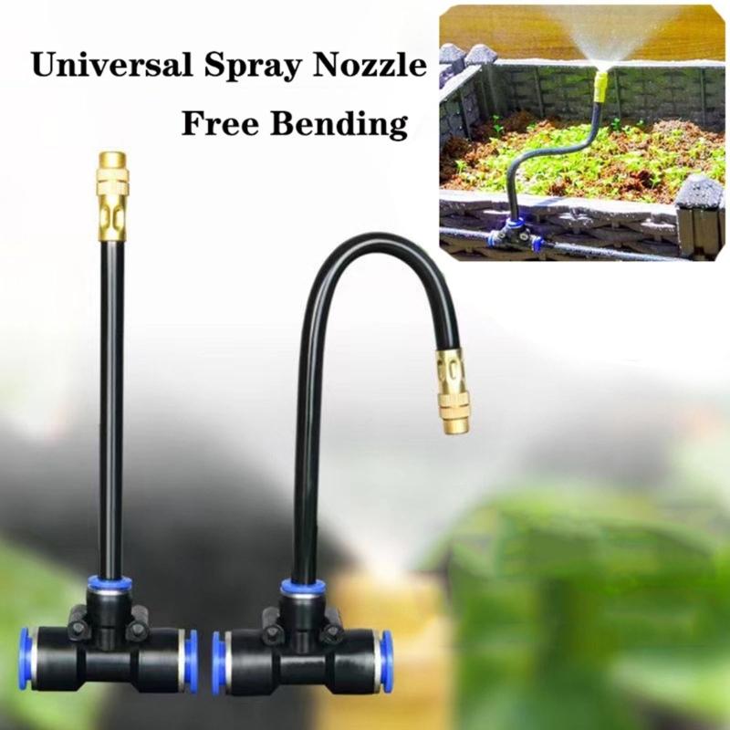 Automatic Garden Watering Equipment Multiple Angled Sprayed 360 Coverage Corrosion Resistant Easy Connection Hose System