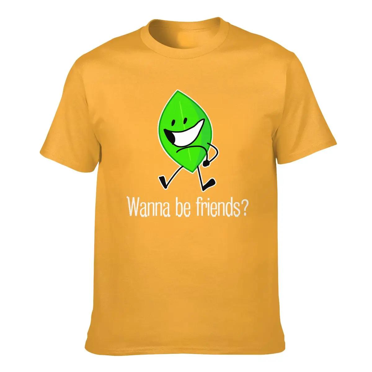 Top Bfdi Battle For Dream Island Leafy Tshirt Daily Fashion AllMatch Tee Shirt S