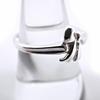 [Used] TIFFANY 925 Ribbon Ring / Size 12 / G538-68