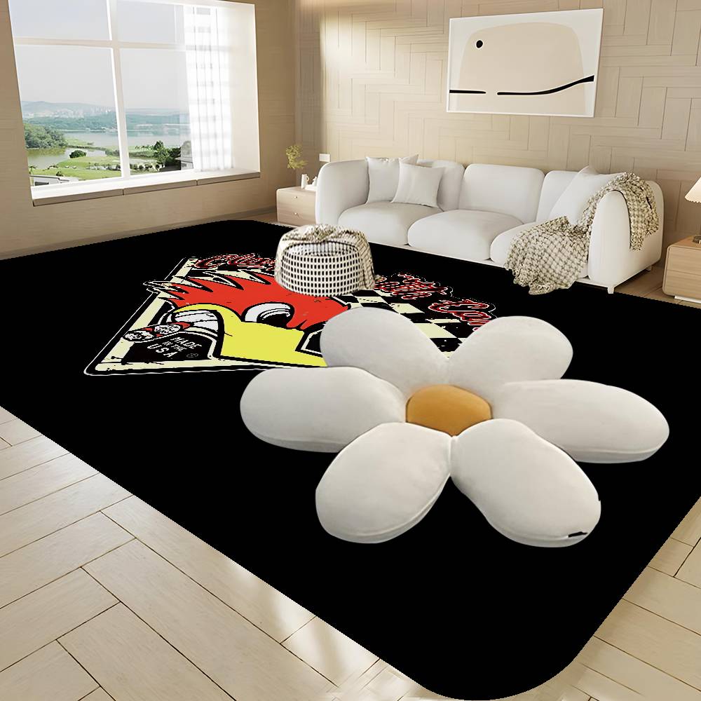 Mr H-Horsepower Clay Smith Floor Mat INS Style Soft Bedroom Floor House Laundry Room Mat Anti-skid Household Carpets