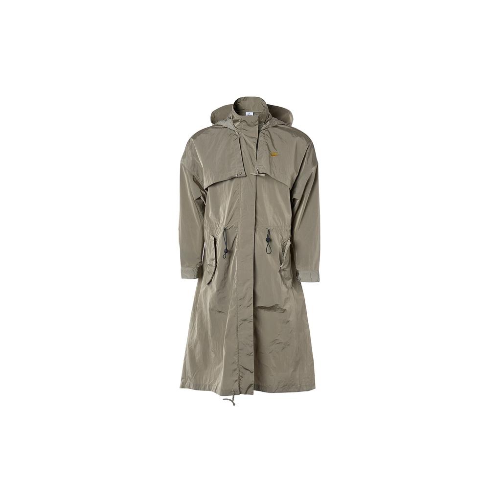 Nike Îmbrăcăminte sport Tech Pack Culoare solidă Jachetă lungă cu glugă Jachete pentru femei Kaki FB8357-247