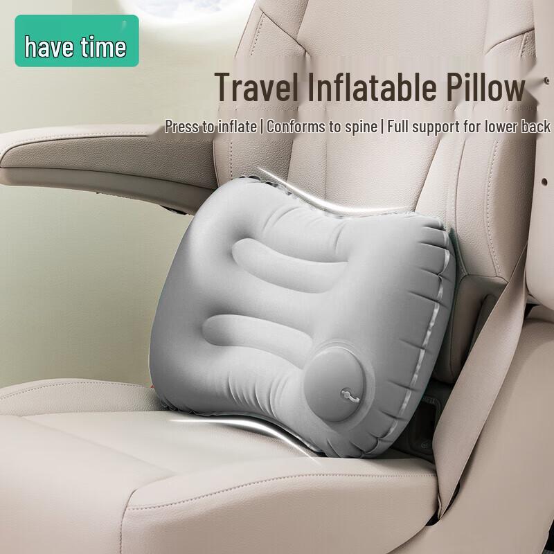 Portable Automatic Inflatable Travel Pillow