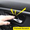 Interior Door Handle Bowl Cover Trim Panel Protector For BMW 3 Series F30 F31 2012- 4 Series F36 2014- 3GT F34 2013-