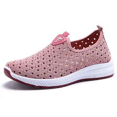 Zapatos de Verano para Mujer 2024 Zapatillas de Malla Transpirable Zapatos Señora Slip on Flats Socofy Zapatos Mocasines Zapatillas de Moda Mujer