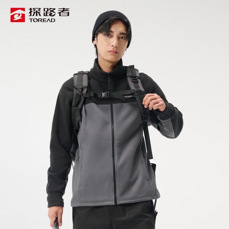 TOREAD Men's Outdoor Anti-Static Fleece Jacket TACCCM91858