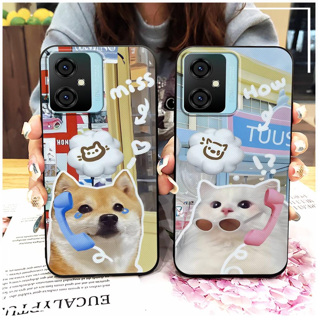 Back Cover Cartoon Phone Case For Blackview Oscal C70 Silicone Durable Protective Phone Pouch Waterproof Cute Anti-dust