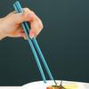 4Pcs/Set Non-slip Tableware Set Good Grip Durable BPA Free Spoon Fork Cutter Chopsticks Cutlery Set
