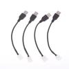 5/10Pcs Usb Cable Connector To 2Pin 8Mm/10Mm Free Welding Led Strip Connector Led Ribbon Strip Light Adaptor