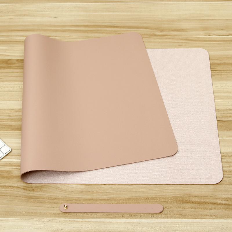 In-stock Large Leather Mouse Pad, Office Desk Pad, Waterproof and Oil-proof, Business Minimalist Desktop and Computer Desk