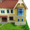 Sankei Miniature Art Kit Studio Ghibli Series When Marnie Was There Marsh House 1/220 Scale Papercraft MK07-24
