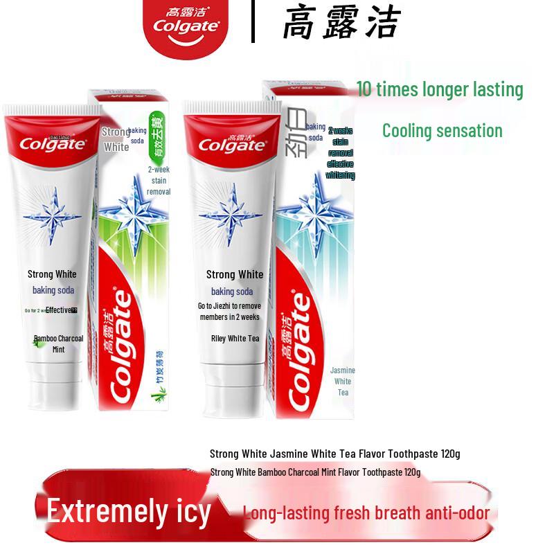 Colgate Whitening & Fresh Breath Toothpaste Twin Pack 120g
