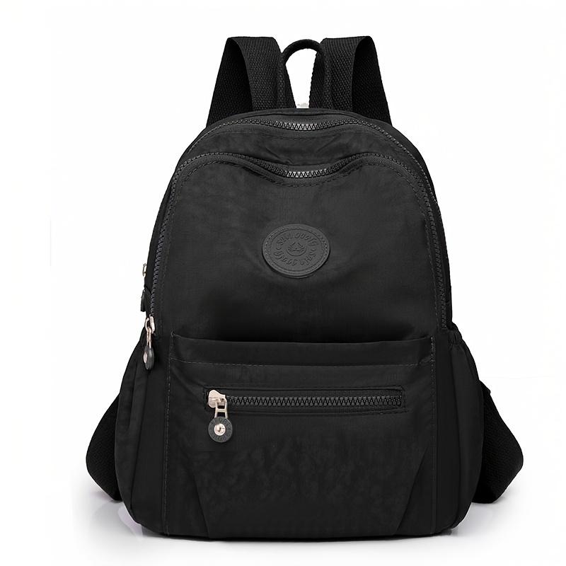 Zaino Casual alla Moda, Piccola Borsa Scolastica Multi Tasche, per Commissioni Quotidiane Attività all'Aperto Pendolarismo Quotidiano Borse con Manico Superiore