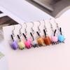 1 Pair Chic Drop Earrings Hypoallergenic Milky Tea Pendant Women Dangle