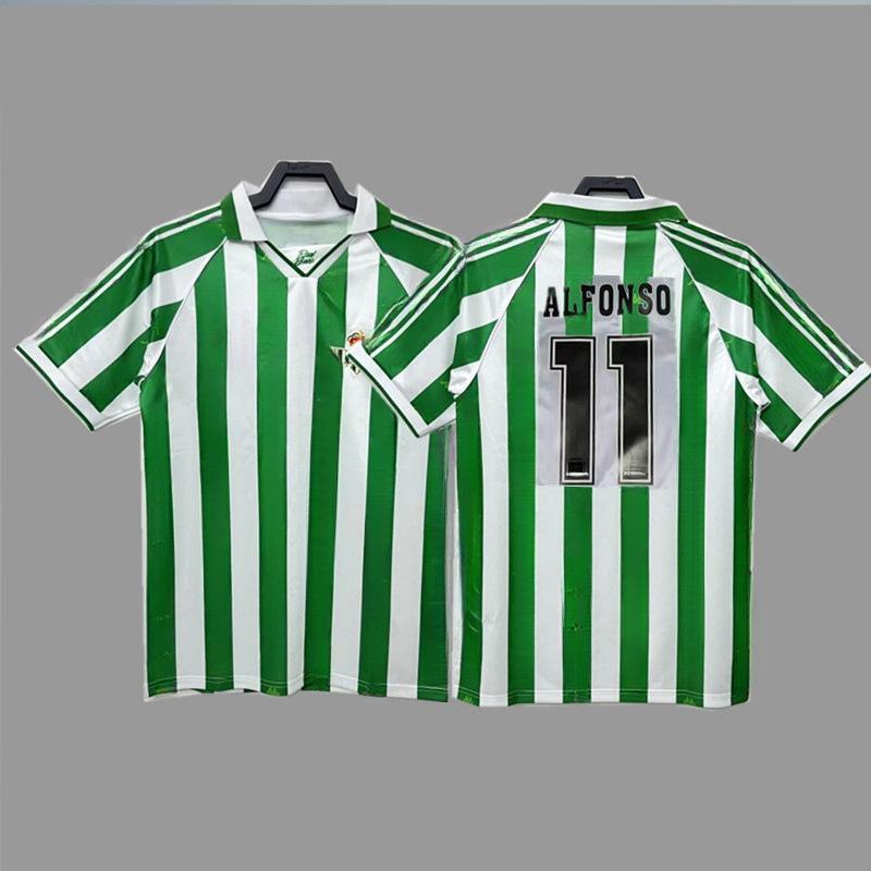 Retro jersey football jersey classic nostalgic replica Betis Rodriguez long Retro jersey