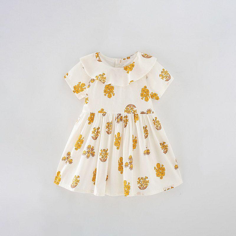 Children's Clothing Xiaofei Summer Fashionable Fashion Short Sleeve Dress