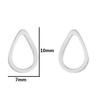 Stainless Steel Geometric Animal Earrings Set: Water Drop, Horseshoe, Heart, Cross, Fish, Snake Designs