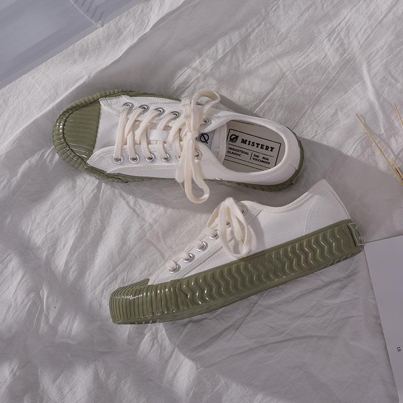 Casual shoes canvas shoes women's board shoes new little white shoes women 8655