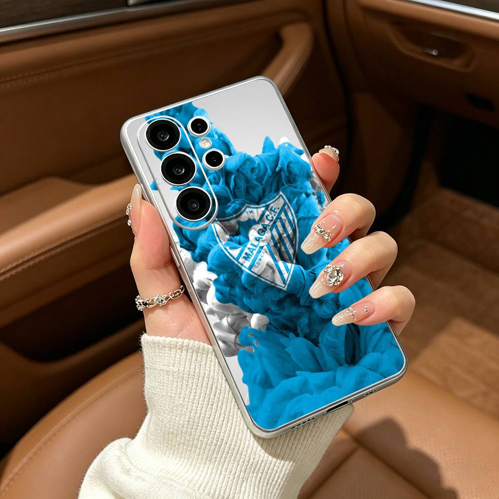 Cool M-Malaga -C-CF Phone Case For Samsung S25,S24,S21,S22,S23,S30,Ultra,S20,Plus,Fe,Lite Transparent Cover