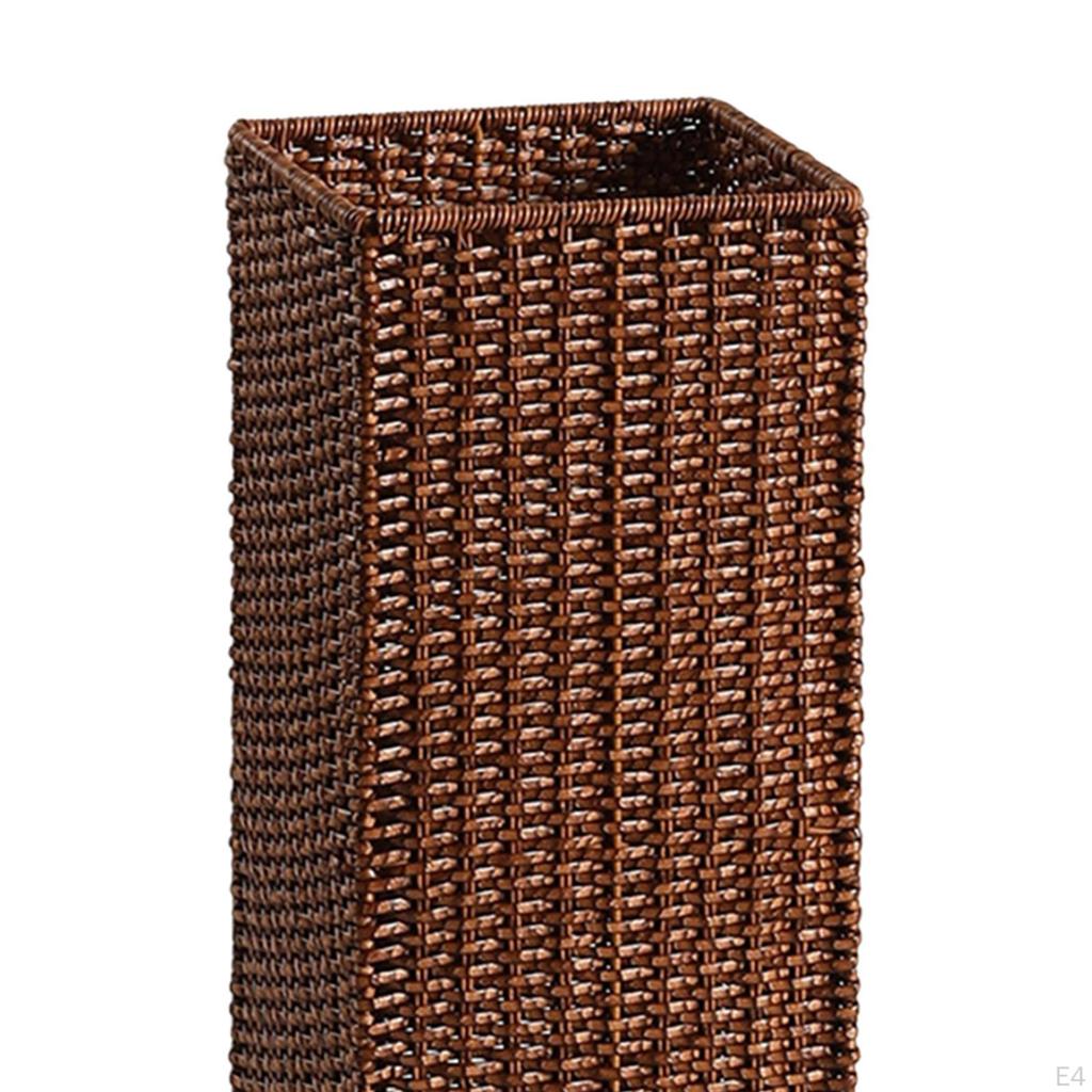Creative Woven Basket Holder, Modern Design for Hallway And Office Organization