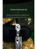 Multifunctional Portable Outdoor Folding Tool: Knife, Scissors, Screwdriver for Camping, Mountaineering, and Car Emergencies.