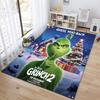 Christmas Gift Comedy Movie How the Grinch Stole Christmas carpet home living room decoration table and chairs anti slip door mat carpet A4