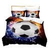 3D Digital Printing Football Series Three-Piece Bedding Quilt Set Two-Piece Set