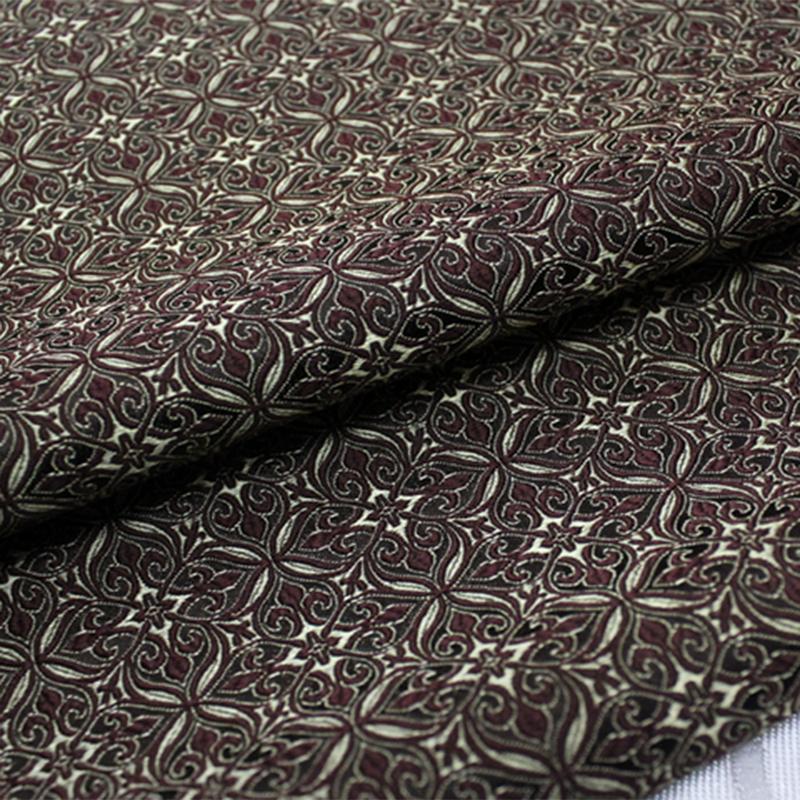75*50Cm Brocade Jacquard Chinese Style Vintage Fabric Satin Cheongsam Jacket Mongolian Robe Stage Clothing Bag Fabric Sewing Diy