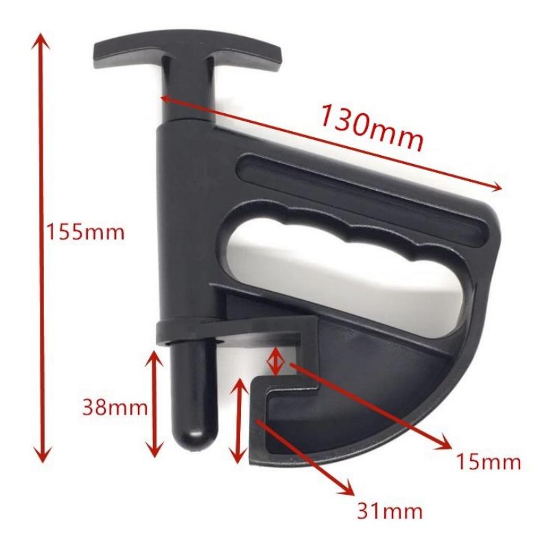 

1 шт. Автомобильный шиномонтажный станок Зажим для борта Шиномонтажный станок Прижим для борта Монтажка Колесо Смена Помощник Зажим для обода Адаптер Черные Аксессуары