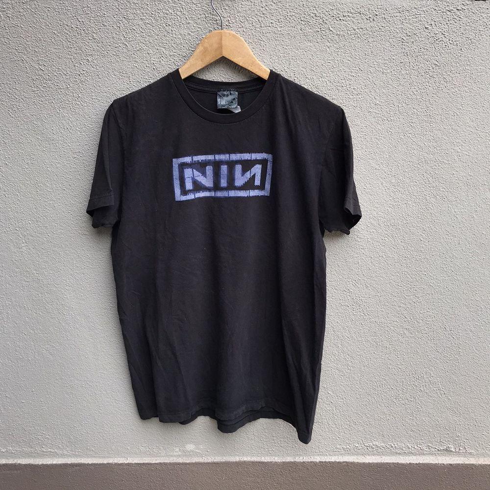NINE INCH NAILS Band Logo Black Short Sleeve Unisex Tshirt S5XL KH11687 Unisex T-Shirt XXL