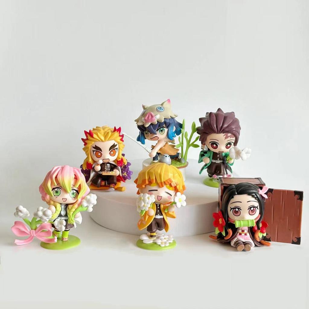 Demon Slayer Birth Flower Figure: Tanjiro, Nezuko & Zenitsu