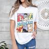 Disney The Little Mermaid Ariel Print Womens Summer Fashion Casual Ladies TShirt Pure Cotton Short Sleeve Personalized Top